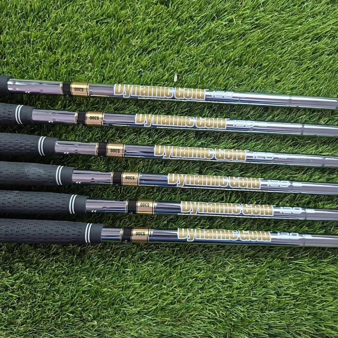 Ping G440 Iron Set 5-PW Orange Dot Dynamic Gold 120 Stiff Flex Shafts *VGC*