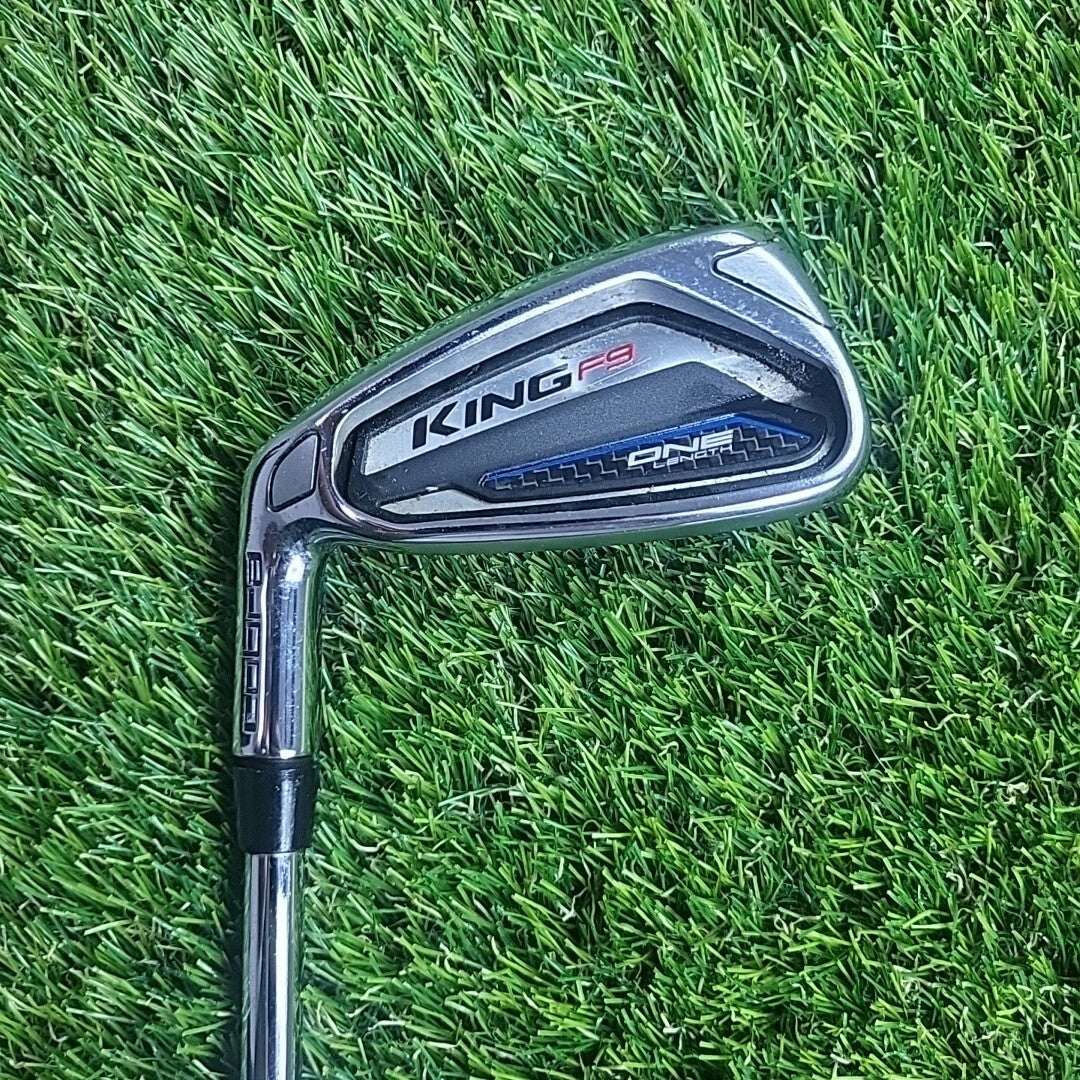Cobra F9 One Length 7 Iron KBS Tour 90 Regular Shaft *LEFT HANDED *