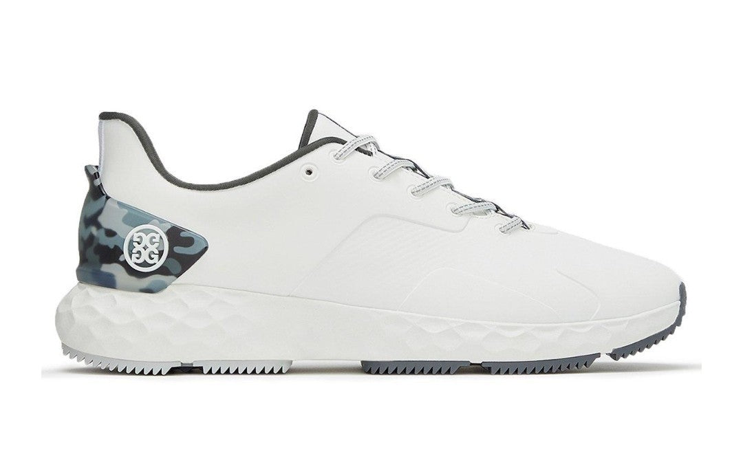 G/Fore MG4+ Camo Accent Golf Shoes Snow/Charcoal Camo