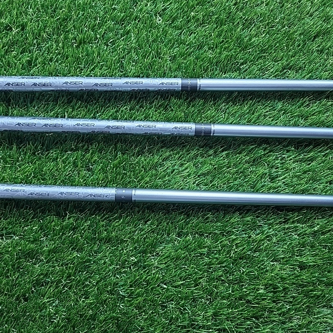 Ping Anser Wood Set 3 Wood, 3 & 4 Hybrids Regular Flex Shafts *LEFT HANDED*